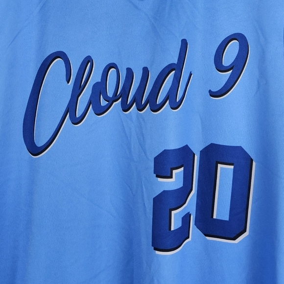 Str8 Sports Cloud 9 Jersey Tank Top Size M | Basketball Summer Streetwear Sporty - Picture 4 of 8